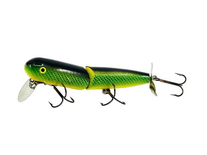 Mouldy's Hawg Wobbler, Chartreuse Scale Color