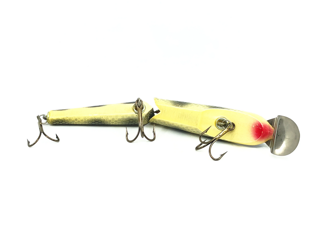 Hi-Fin Jointed Fooler Shallow Diver 9", Silver Scale/Black Ribs Color