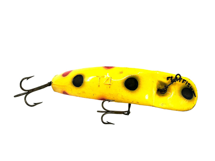 Helin Flatfish T4, YE Yellow/Spots Color