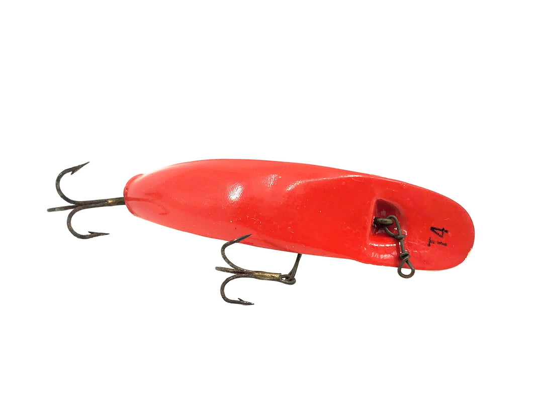 Helin Flatfish T4, WR Red Top/White Bottom Color