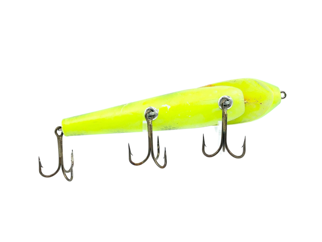 Fudally's Reef Hawg 6", Chartreuse/Green/Black Ribs Color