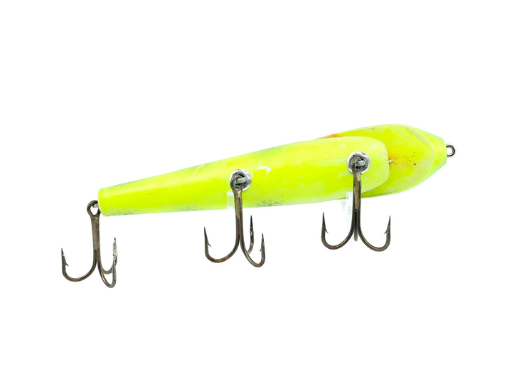 Fudally's Reef Hawg 6", Chartreuse/Green/Black Ribs Color