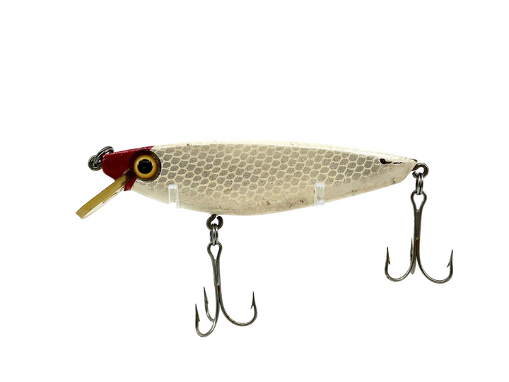 Trader Bay Snook Slayer, Red Head/White/Silver Scales Color