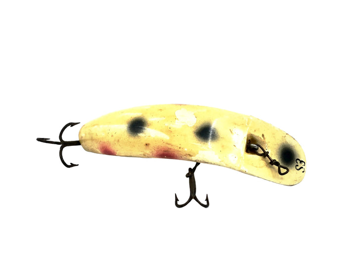 Helin Flatfish S3, WH White/Spots Color