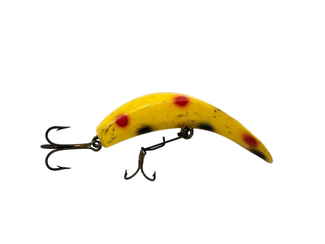 Helin Flatfish SPS, Yellow with Dots Color-Wooden