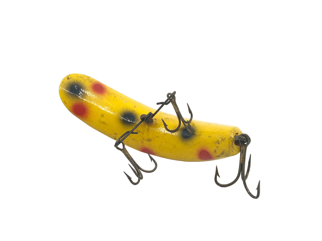 Helin Flatfish SPS, Yellow with Dots Color-Wooden