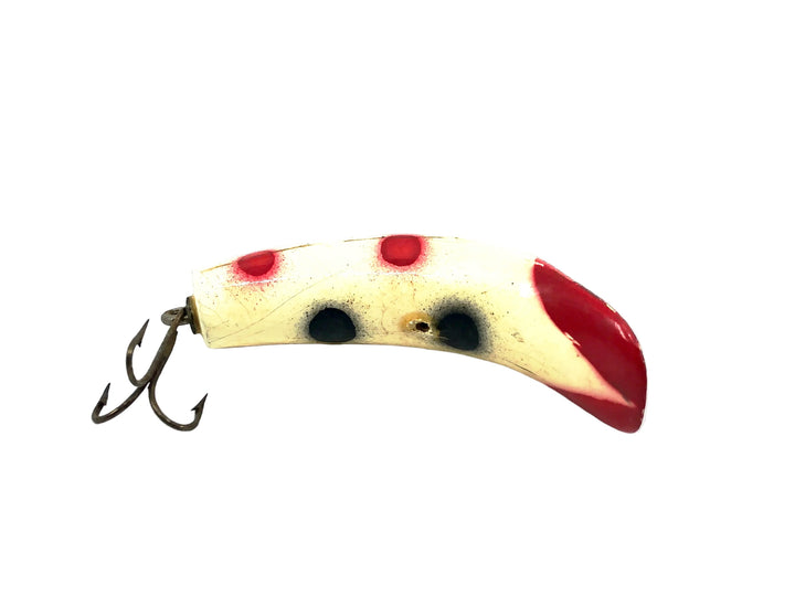 Helin Flatfish SPS, White/Black Stripe/Dots Color-Wooden