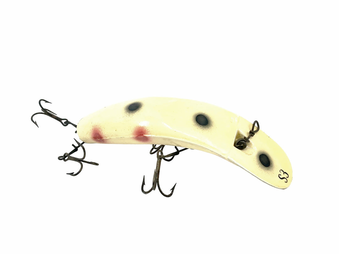 Helin Flatfish S3, WH White/Spots Color