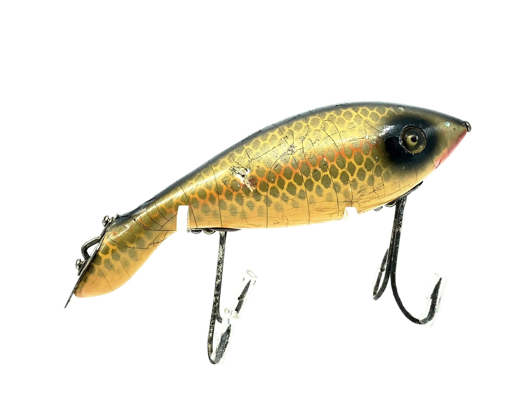 Heddon Wooden 5000 Tadpolly, 9P Shiner Scale Color 1918-1941