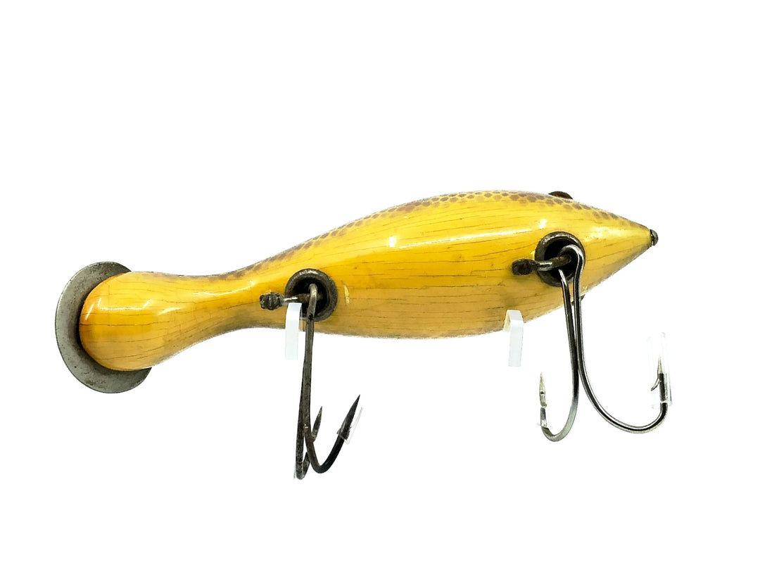 Heddon Wooden 5000 Tadpolly, 9L Perch Scale Color, L-Rig - Excellent Condition