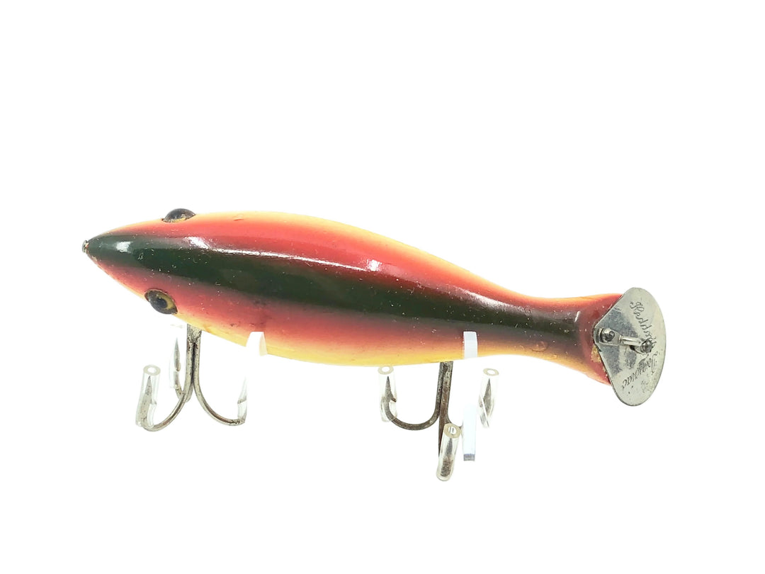 Heddon Wooden 6000 Tadpolly, 6001 Rainbow Color, L-Rig