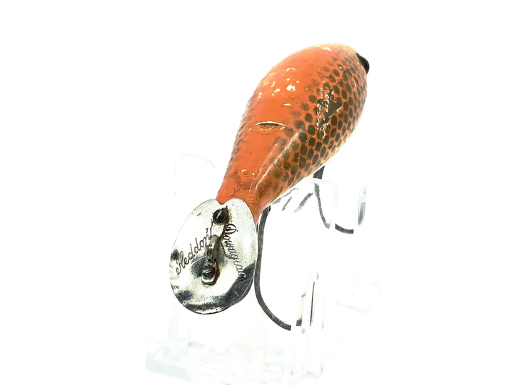 Heddon Wooden 5000 Tadpolly, 9K Goldfish Scale Color, L-Rig, Heart Shape Lip