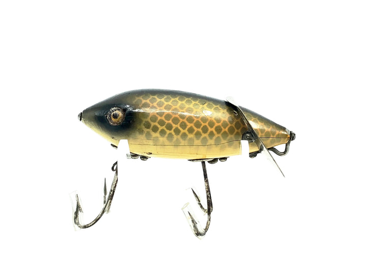 Heddon 1900 Baby Crab Wiggler, 9P Shiner Scale Color - L-Rig