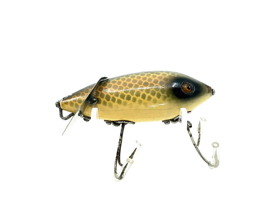 Heddon 1900 Baby Crab Wiggler, 9P Shiner Scale Color - L-Rig