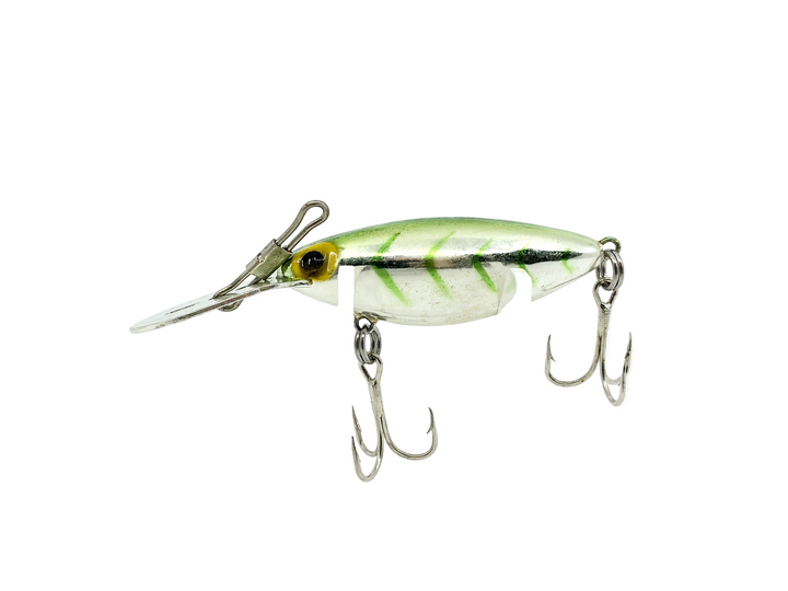 Storm Thin Fin Hot 'N Tot H146, Metallic Silver/Lime Green Herring Bone Color