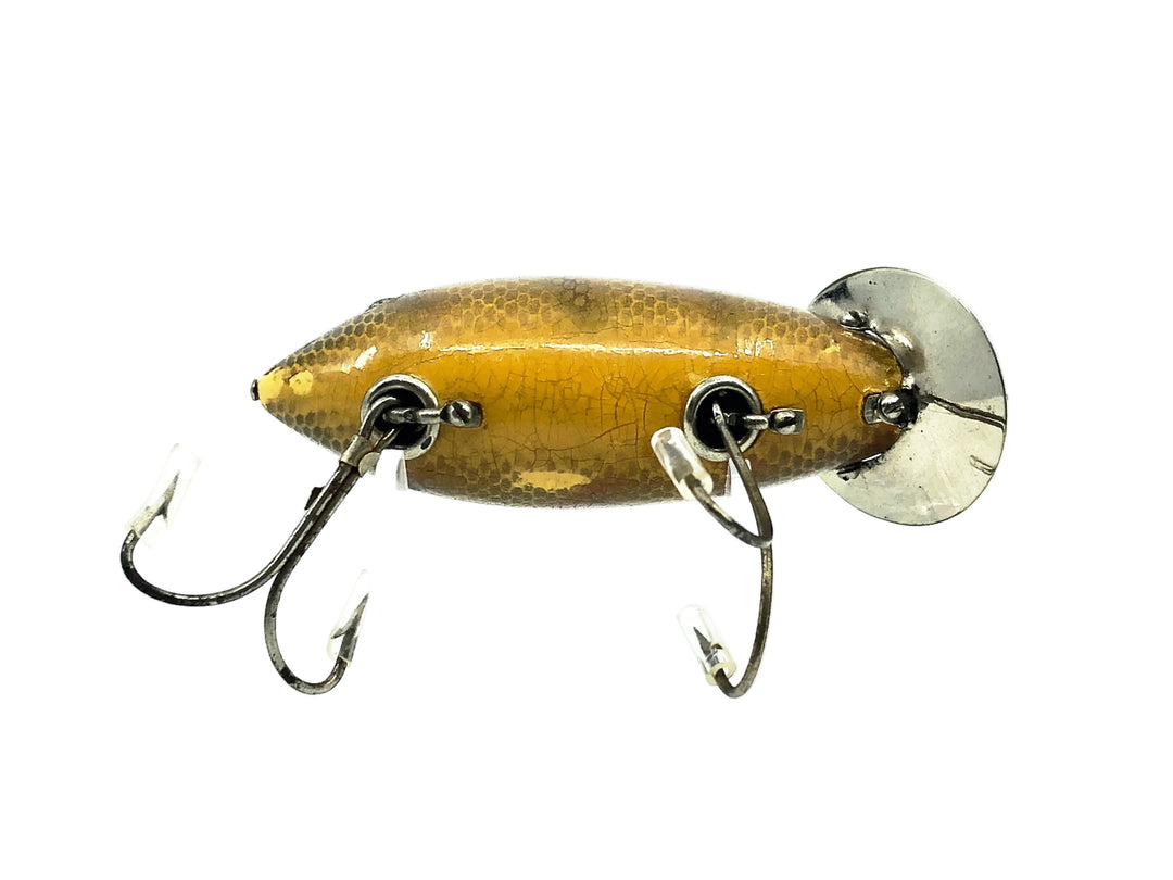 Heddon 1900 Baby Crab Wiggler, 9L Perch Scale Color - L-Rig, Great Condition