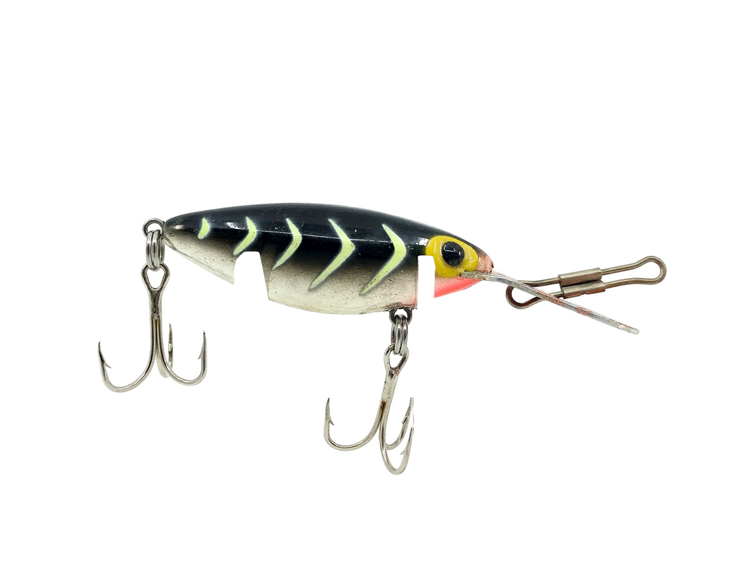 Storm Thin Fin Hot 'N Tot H112, Special Metallic Black/Chartreuse Herring Bone Color - Special Order!
