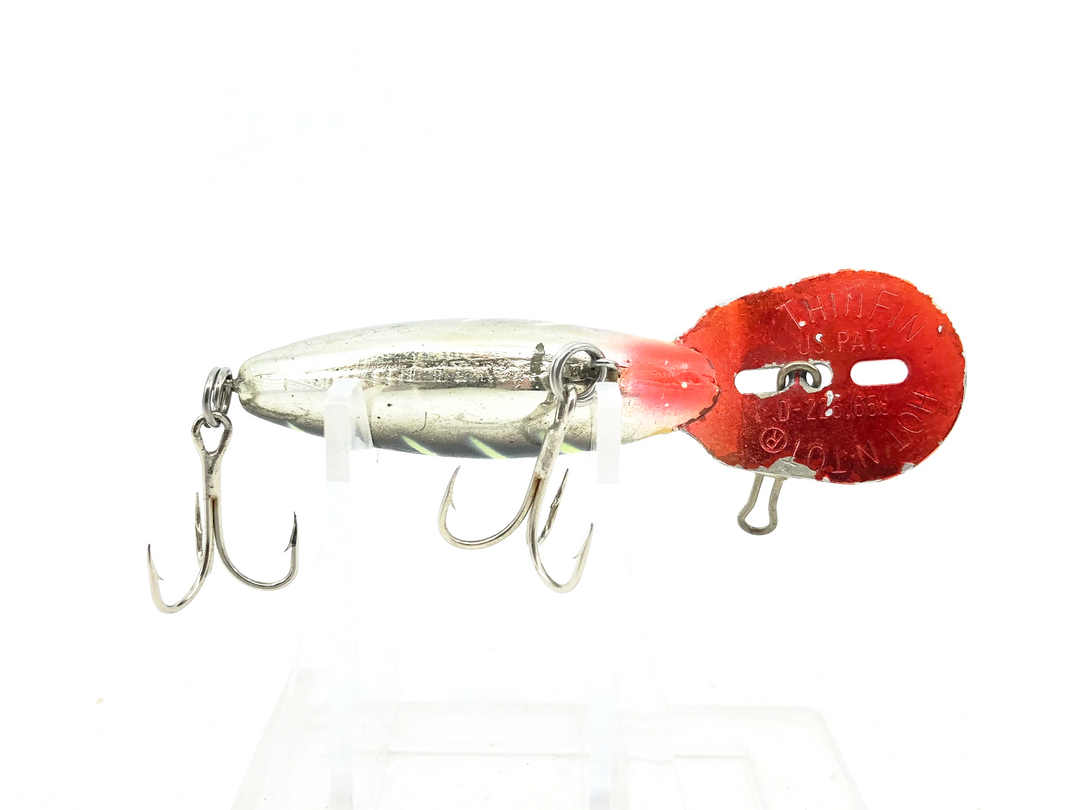 Storm Thin Fin Hot 'N Tot H112, Special Metallic Black/Chartreuse Herring Bone Color - Special Order!
