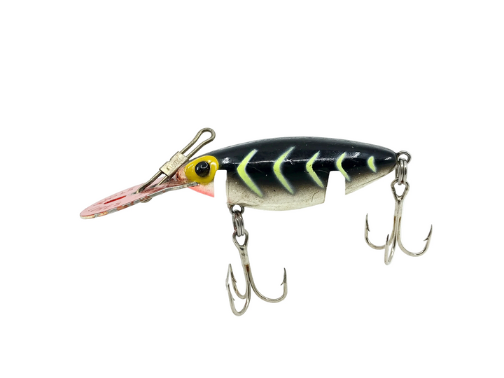 Storm Thin Fin Hot 'N Tot H112, Special Metallic Black/Chartreuse Herring Bone Color - Special Order!