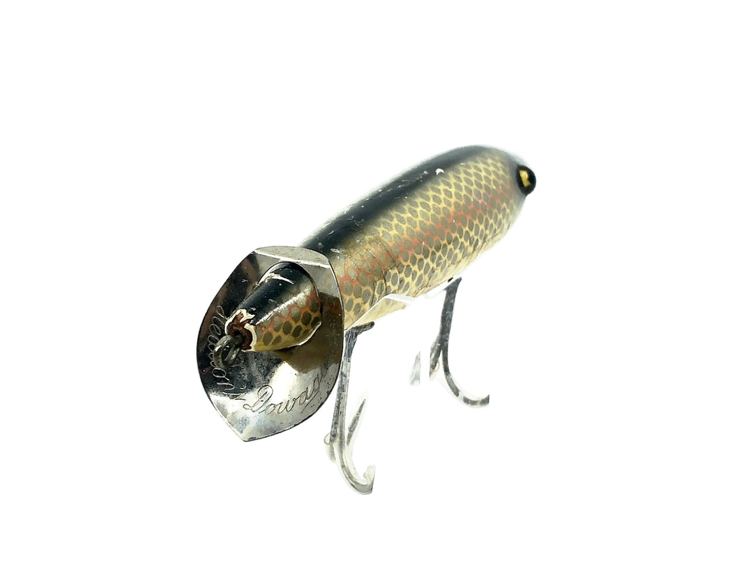 Heddon 1800 Crab Wiggler, 9P Shiner Scale Color