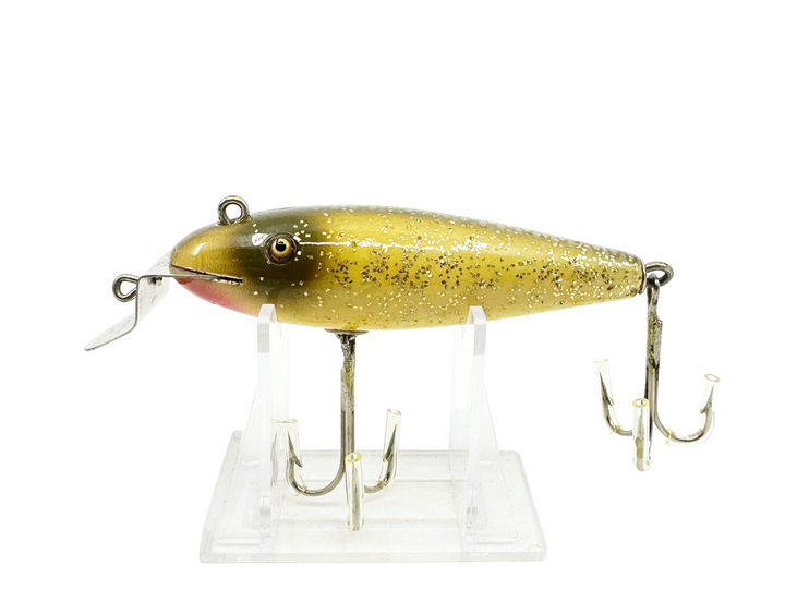Creek Chub 100 Wiggler, #18 Silver Flash Color-Early Version, Excellent Condition
