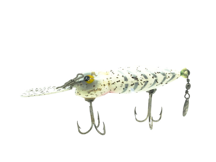 Whopper Stopper Hellbender, Silver Flitter Shore Color