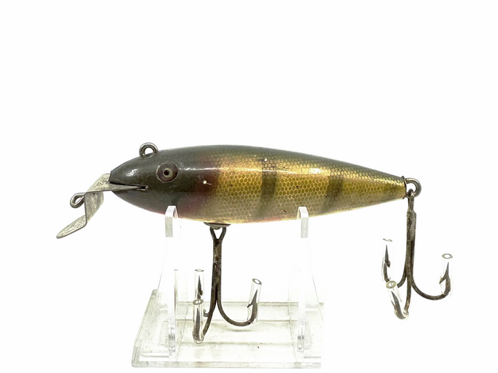 Creek Chub 100 Wiggler, #01 Perch Scale Color-Early Version