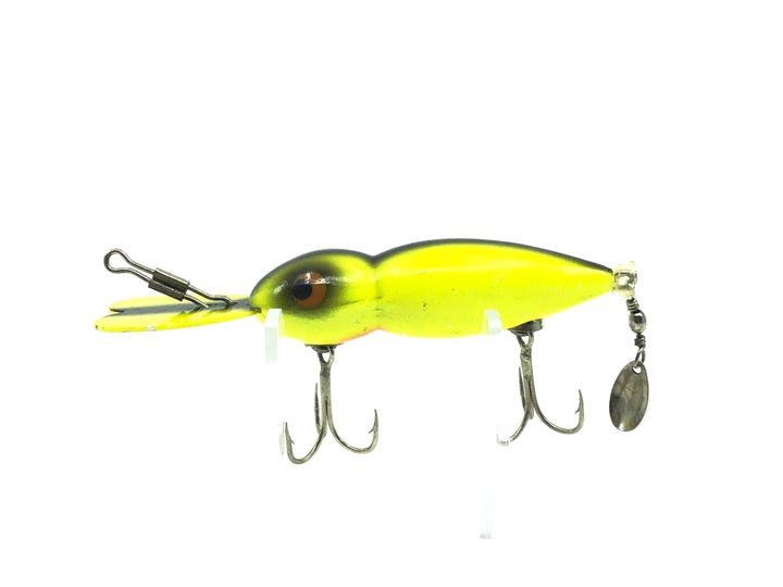 Whopper Stopper Hellbender, Chartreuse/Black Back Color
