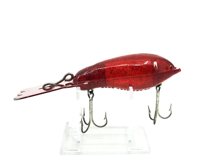 Arbogast Super Deep Mud Bug Series 25, Red Glitter Color