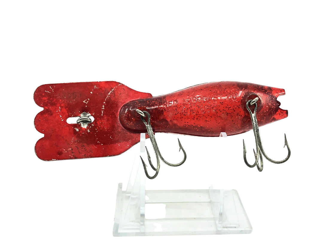 Arbogast Super Deep Mud Bug Series 25, Red Glitter Color