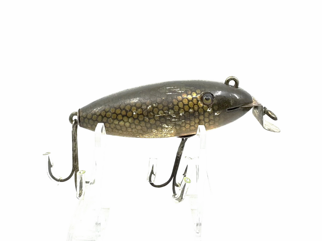 Creek Chub 200 Baby Wiggler, #00 Natural Chub Color-Very Early, Unmarked Lip