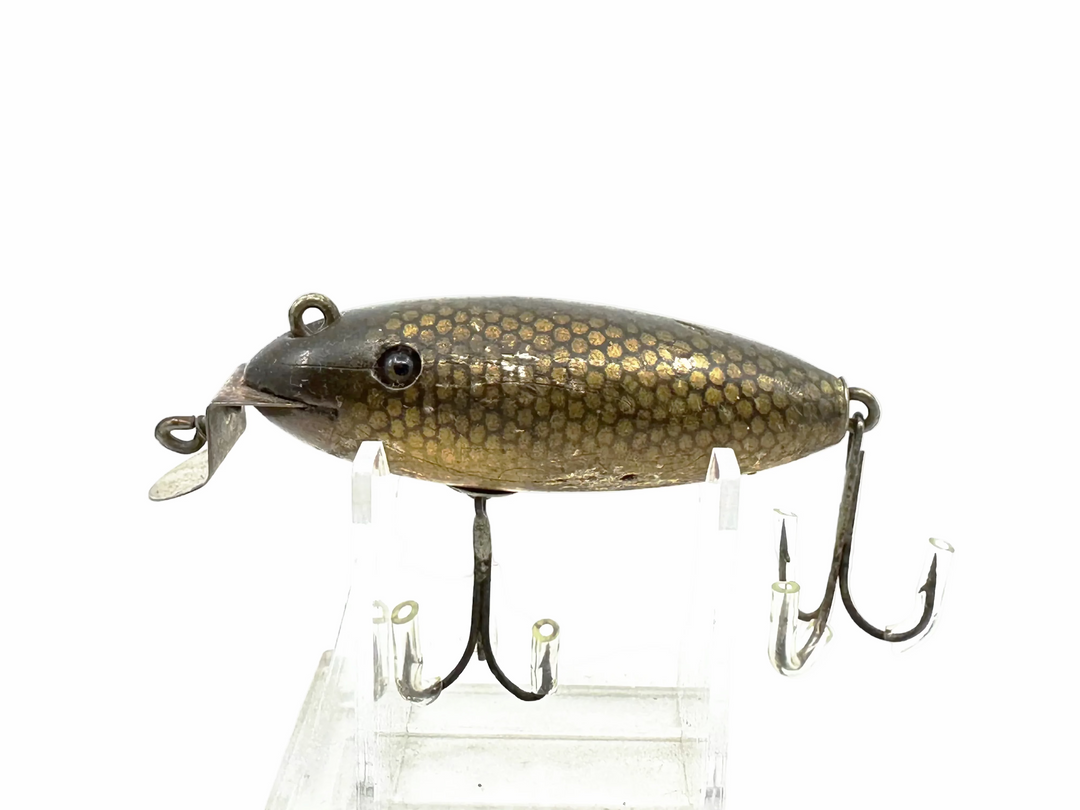 Creek Chub 200 Baby Wiggler, #00 Natural Chub Color-Very Early, Unmarked Lip