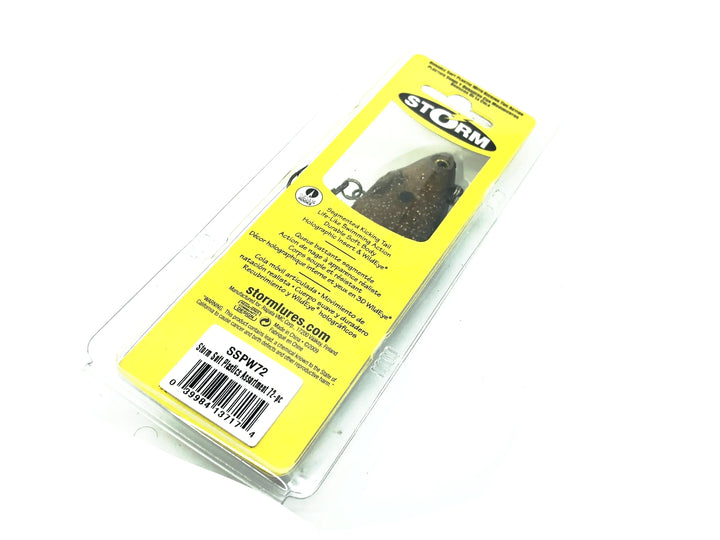 Storm Live Kickin' Shad, Glitter Shad Color on Card