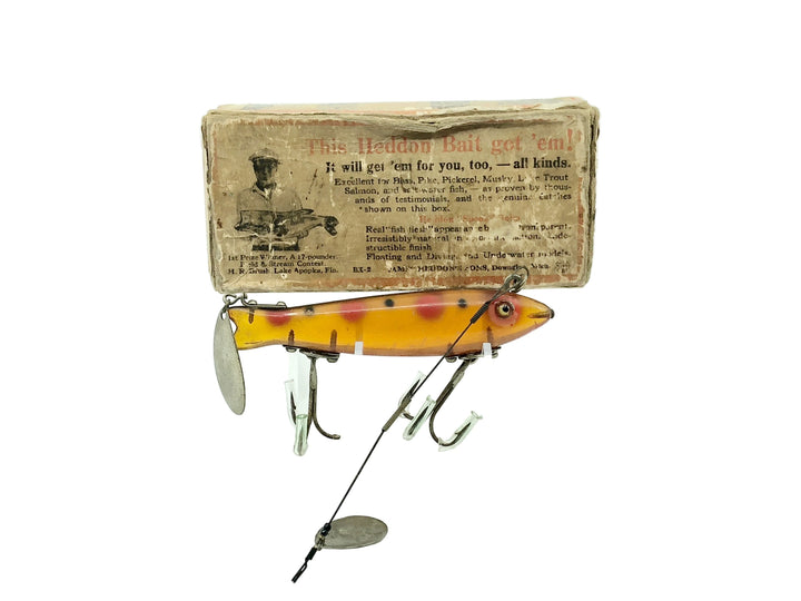 Heddon Super Dowagiac Spook 9100, S Spotted/Strawberry w/Box - Toilet Seat Hardware