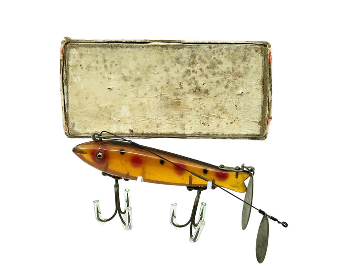 Heddon Super Dowagiac Spook 9100, S Spotted/Strawberry w/Box - Toilet Seat Hardware