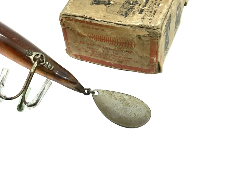 Heddon Super Dowagiac Spook 9100, S Spotted/Strawberry w/Box - Toilet Seat Hardware