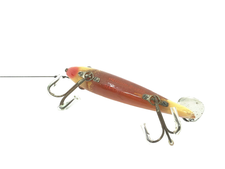 Heddon Dowagiac Spook 9100, RET White Red Eyes & Tails Color