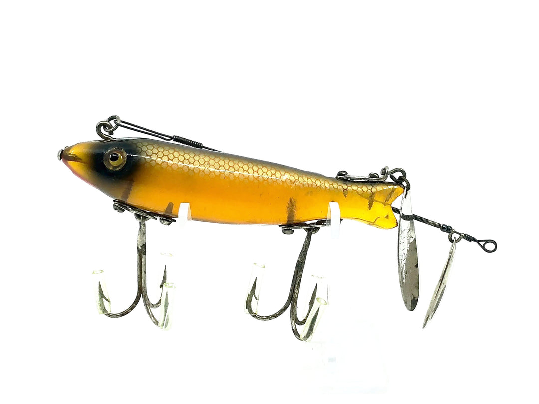 Heddon Super Dowagiac Spook 9100, 9P Shiner Scale Color - Very Good Condition