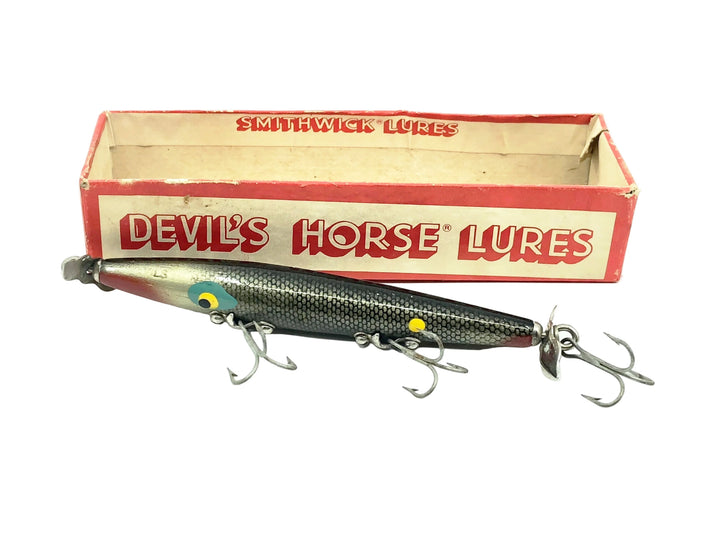 Smithwick Devil's Horse Floater F-246, Grey Scale/Black Color w/Box