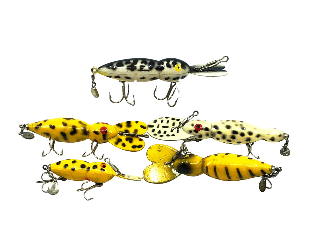 Imitation Bomber Water Dog & Hellbender Whopper Stopper 5 Pack