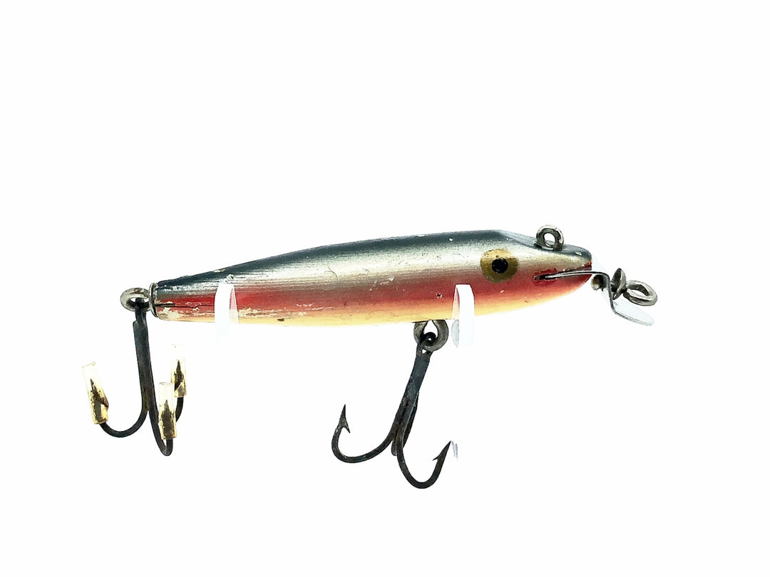 Creek Chub 2200 Midget Pikie, #08 Rainbow Color, Early Model Double Line Tie Painted Eyes - 1924-35