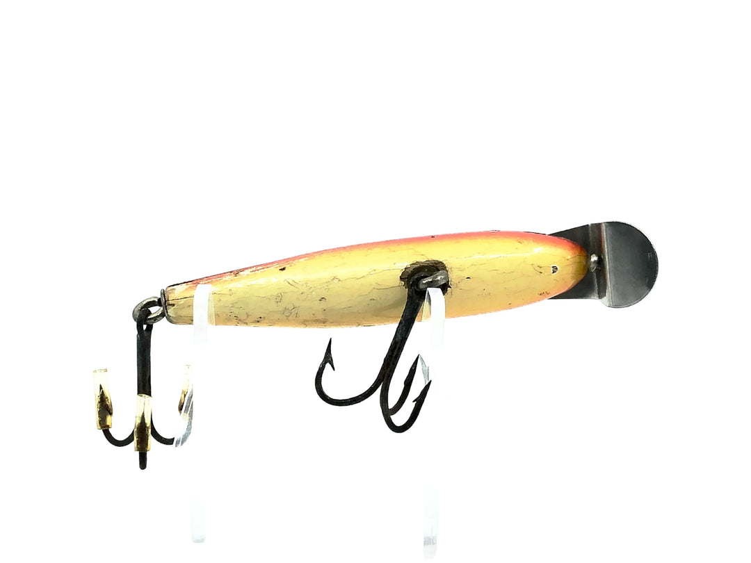 Creek Chub 2200 Midget Pikie, #08 Rainbow Color, Early Model Double Line Tie Painted Eyes - 1924-35