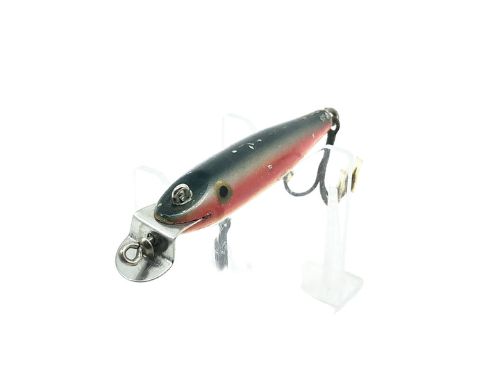 Creek Chub 2200 Midget Pikie, #08 Rainbow Color, Early Model Double Line Tie Painted Eyes - 1924-35