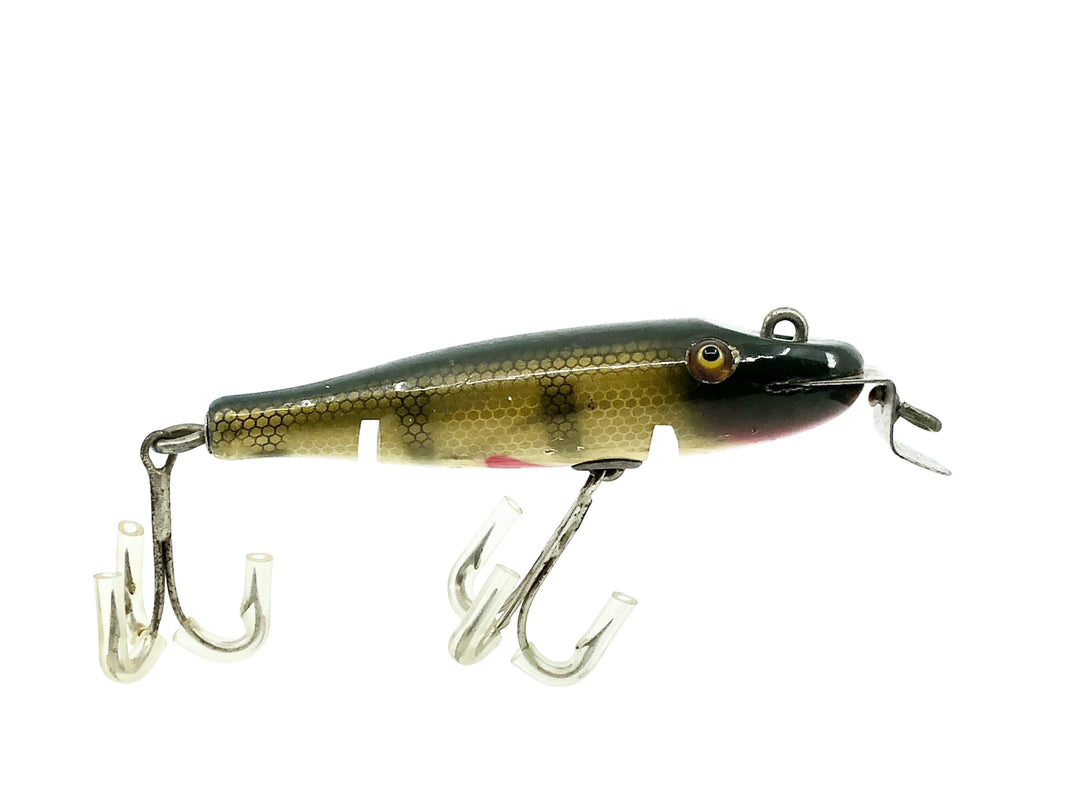 Vintage Creek Chub Baby Pikie 901, #01 Perch Scale Color-DLT