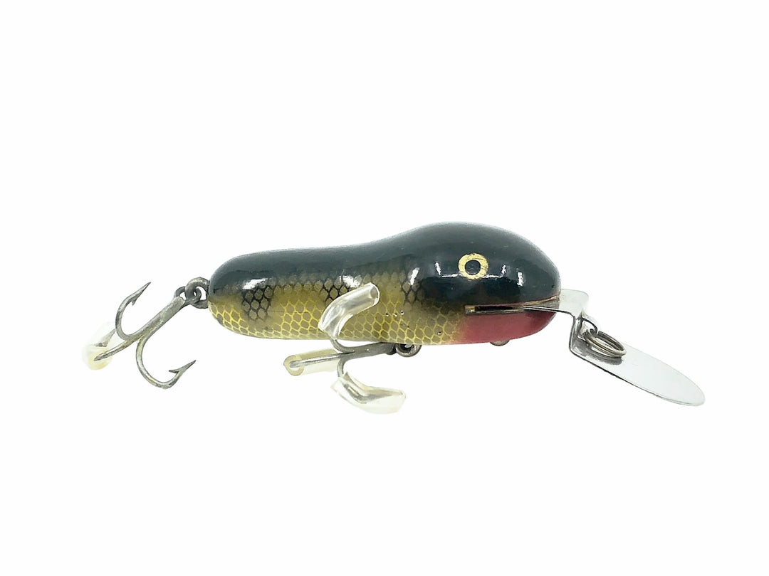 Creek Chub Deepster 9601, #01 Perch Scale Color - Excellent Condition