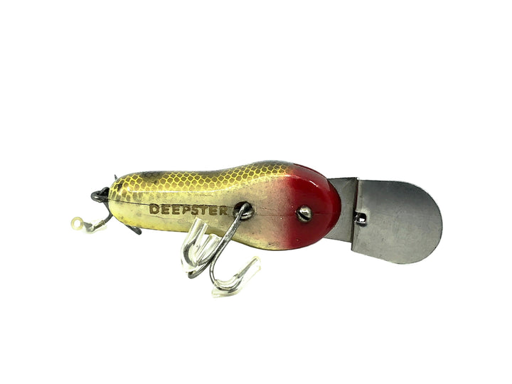 Creek Chub Deepster 9601, #01 Perch Scale Color - Excellent Condition