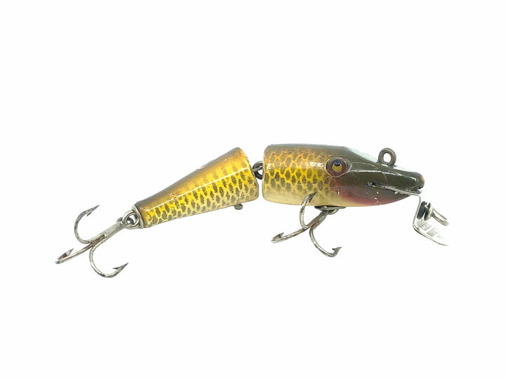 Creek Chub 2700 Baby Jointed Pikie Minnow, 2704 Golden Shiner Color - DLT