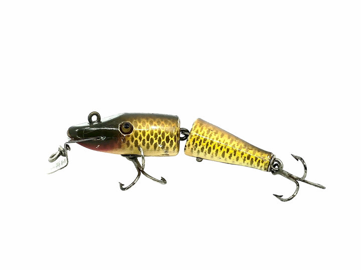 Creek Chub 2700 Baby Jointed Pikie Minnow, 2704 Golden Shiner Color - DLT