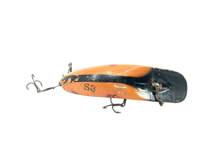 Helin Flatfish S3, OB Orange/Red Tip/Black Back Color
