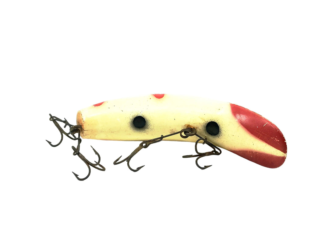 Helin Flatfish S3, WB White/Red Tip/Black Back Color